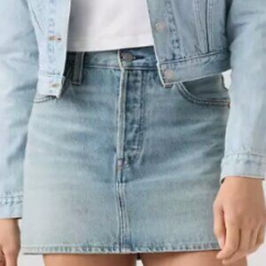 Levi's Icon Skirt - medium wash